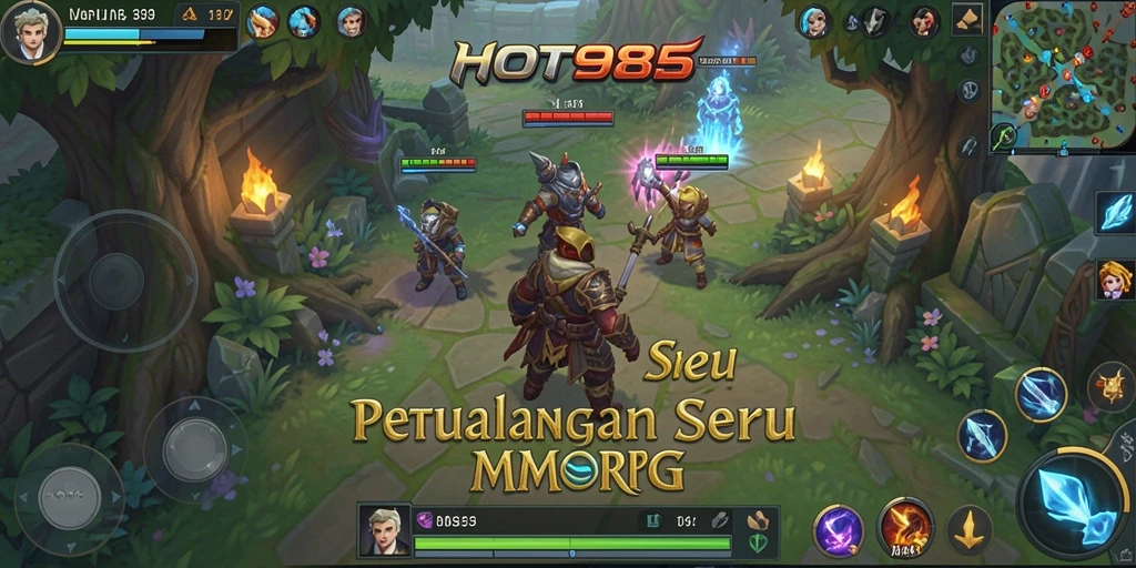 Gameplay seru dan menakjubkan dari HOT985 MMORPG.