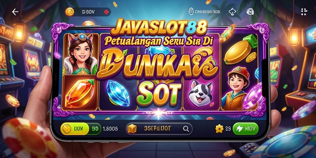 Tangkapan layar utama dari gameplay JAVASLOT88 yang menampilkan aksi seru.