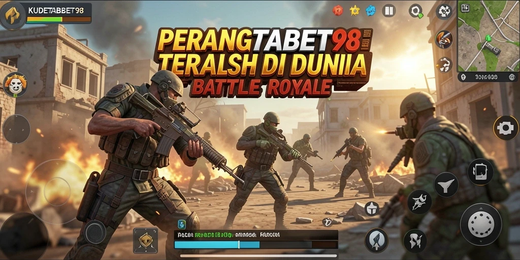 Tampilan gameplay seru di medan pertempuran KUDETABET98.