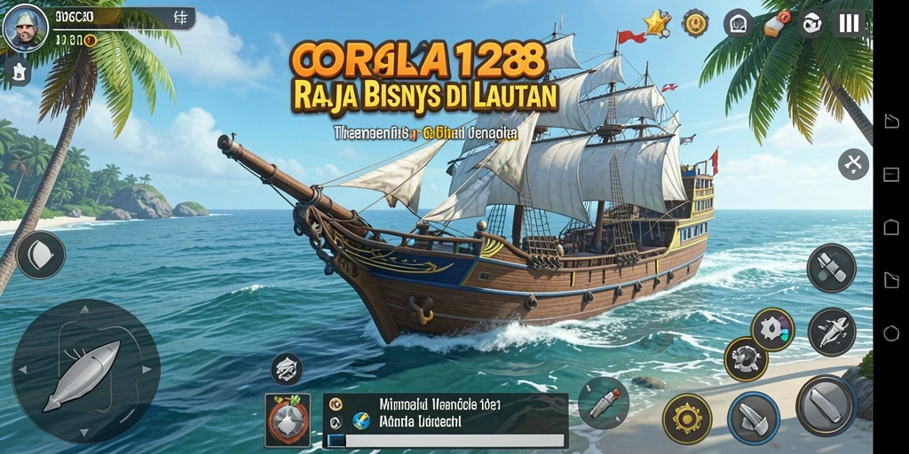 Tampilan menarik dari gameplay ORCA128 yang menantang.