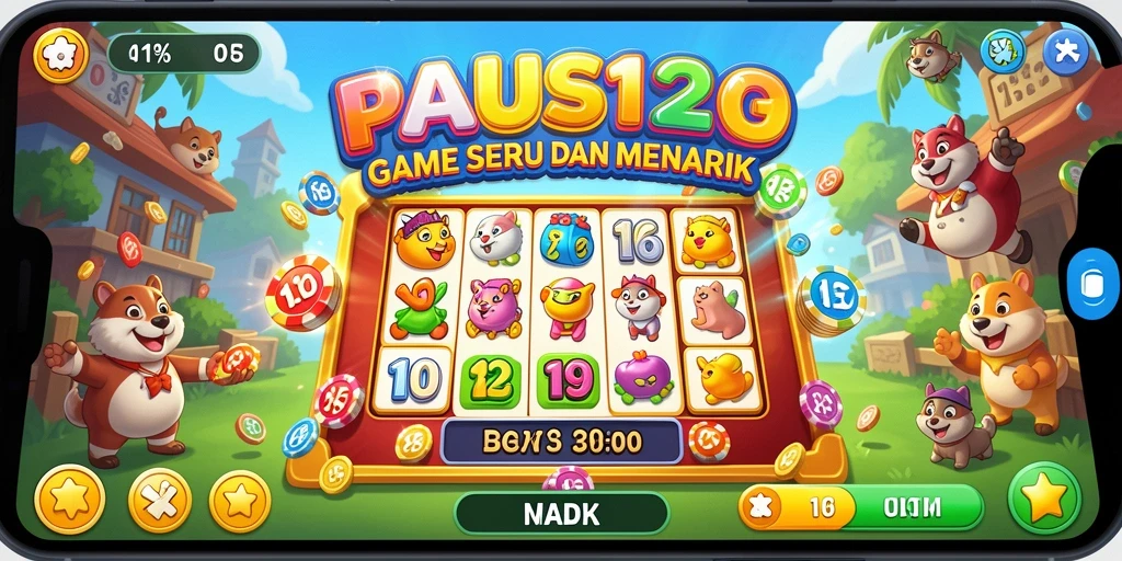 Tampilan gameplay PAUS123 yang menarik dan interaktif saat bermain Bingo.