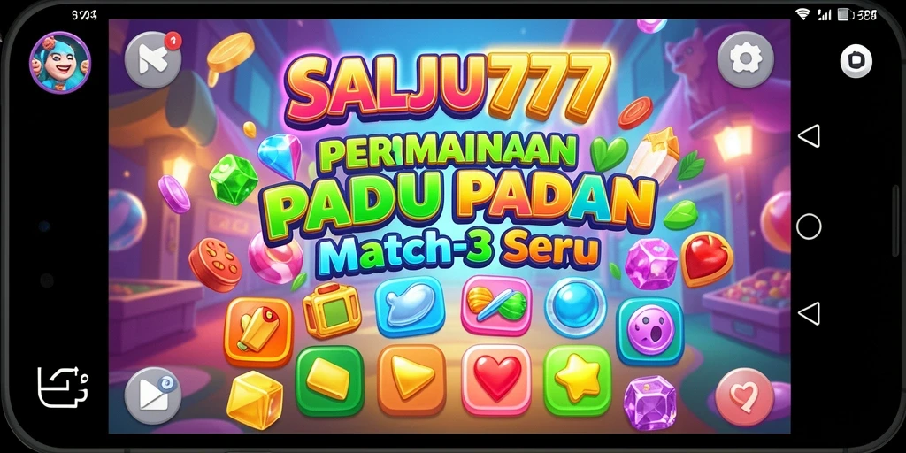 Tampilan gameplay SALJU777 yang menakjubkan dan penuh warna.