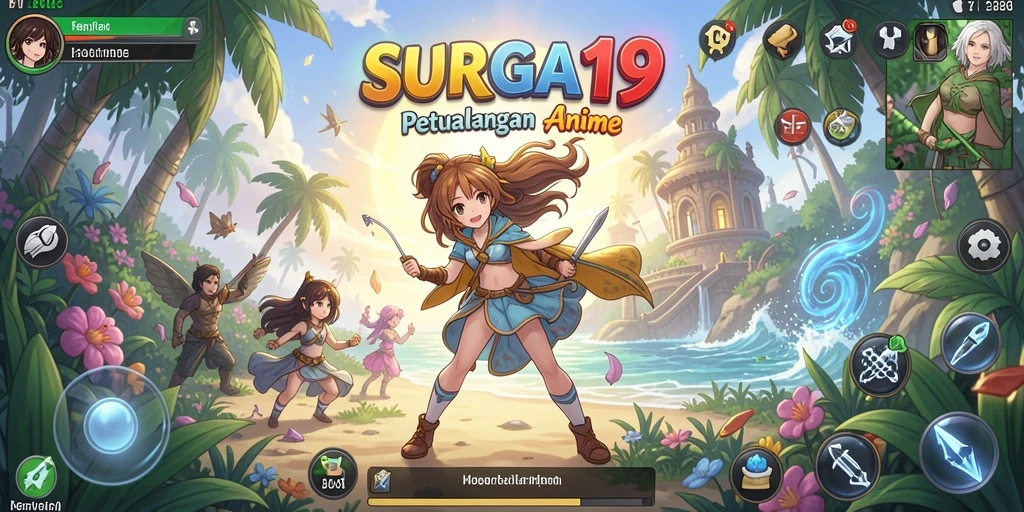 Tampilan gameplay SURGA19 yang spektakuler dan memukau.